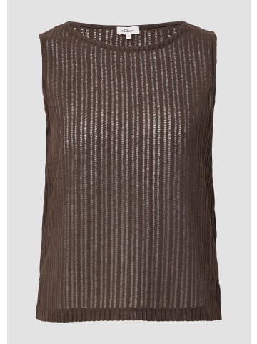 s.Oliver T-Shirt in 8828_mokka