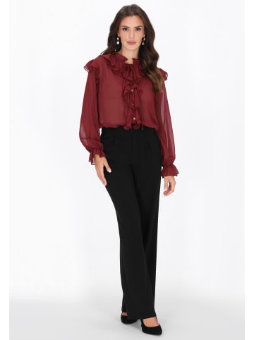 faina Women Blouse in burgundy