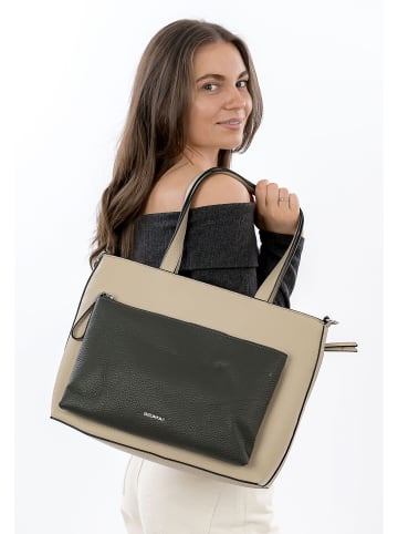 EMILY & NOAH Shopper E&N Harisa in beige grey 408