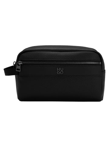 HUGO Quantic_Washbag in Schwarz