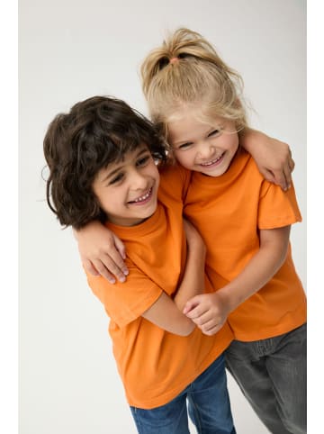MOKIDA T-shirt mit kurzen Ärmeln in orange