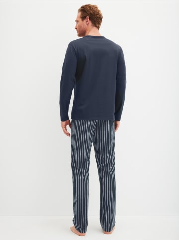 Calida Pyjama in saphir blue