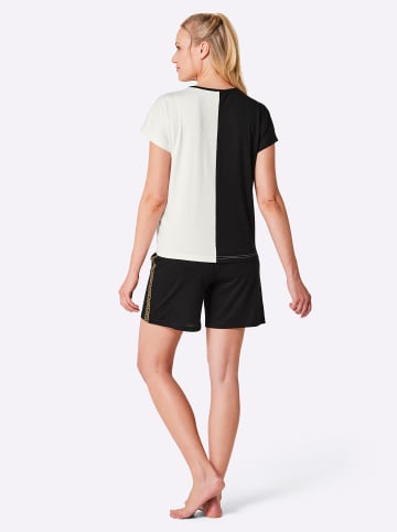 WITT WEIDEN Shorty in ecru-schwarz