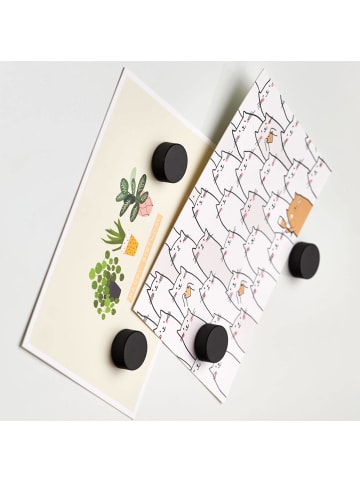 Zeller Present Magneten in schwarz