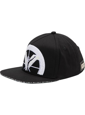 Carlo Colucci Snapback Cap Colz in Schwarz