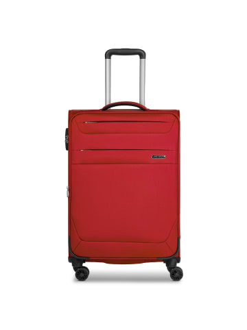 Worldpack Chicago 4 Rollen Trolley M 67 cm mit Dehnfalte dark-red