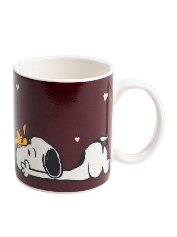 Snoopy Peanuts Snoopy Dich hab ich am liebsten Tasse Farbwechseltasse in Mehrfarbig