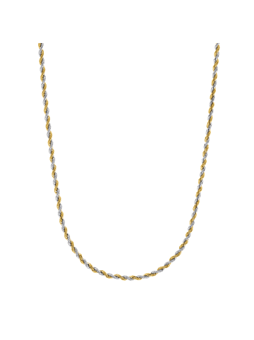 Amor Halskette Gold 375/9 ct, teilrhodiniert in Bicolor