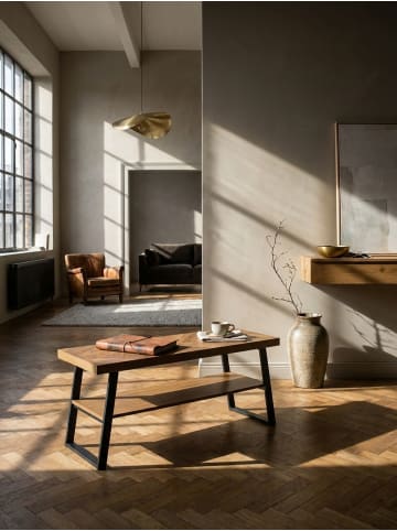 KADIMA DESIGN Schuhbank 100x41x40 cm Garderobenbank Eiche-Dekor, Sitzbank
