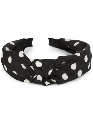 styleBREAKER Haarreif in Schwarz-Weiß