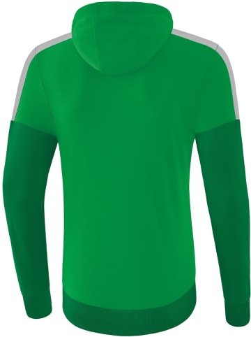 erima Trainingsjacke "Squad Kapuzensweat" in Grün