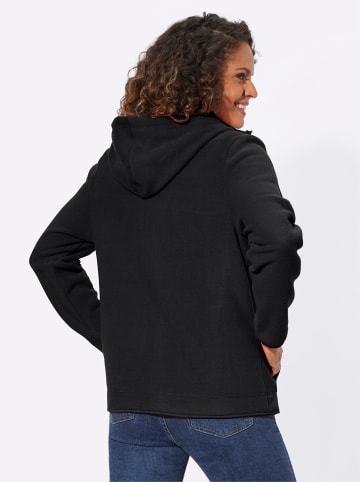 WITT WEIDEN Fleece-Jacke in schwarz