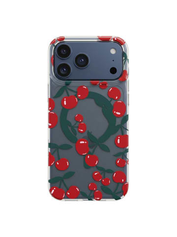 COFI 1453 TFO Cherry Mag Kompatibel mit  iPhone 18 Pro / 17 Pro Transparent in Transparent