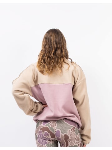 eivy Jacke Ball Fleece in Sand Faded Woodrose