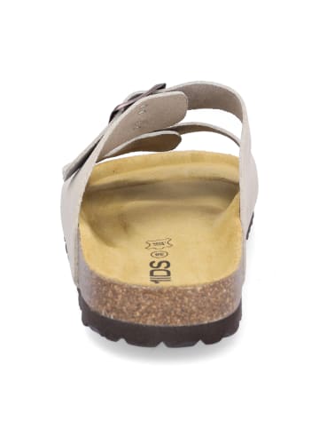 MIDS MOMO Zweiriemer-Pantolette in Beige