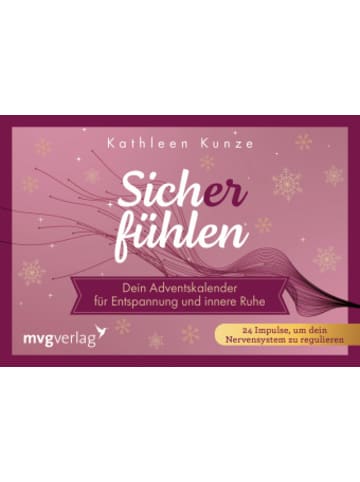 mvg Verlag Buch - Sich(er) fühlen - Dein Adventskalender für Entspannung und inn