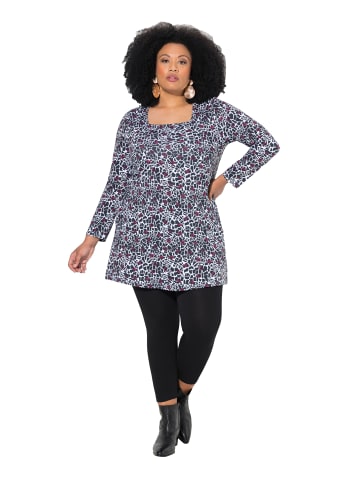 Ulla Popken Longshirt in schwarz