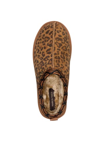 Marco Tozzi Hausschuh in LEO COGNAC