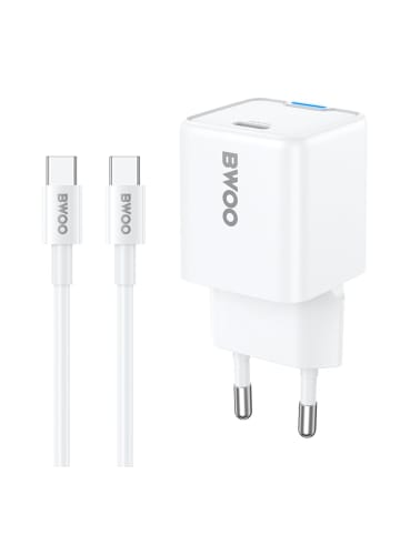 Wisam BWOO GaN PD 30W Wandladegerät 1x USB-C-Anschluss mit 60W Kabel USB-C