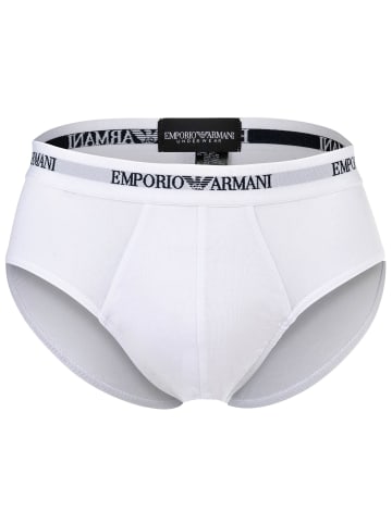 Emporio Armani Slip 3er Pack in Weiß
