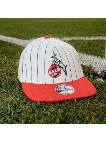 Fußballverein 1. FC Köln Cap "Cap Nadelstreifen" in Multicolor
