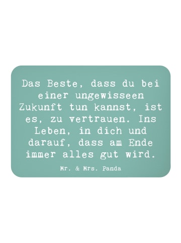Mr. & Mrs. Panda Magnet Spruch Neuen Technologien begegnen mit S... in Meeresbrise