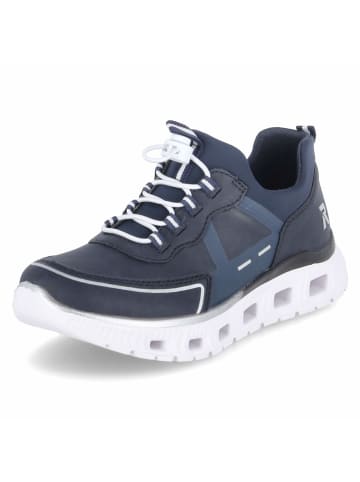 rieker Schnürhalbschuh in blau