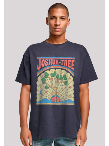 F4NT4STIC Oversize T-Shirt US National Parks Joshua Tree in marineblau