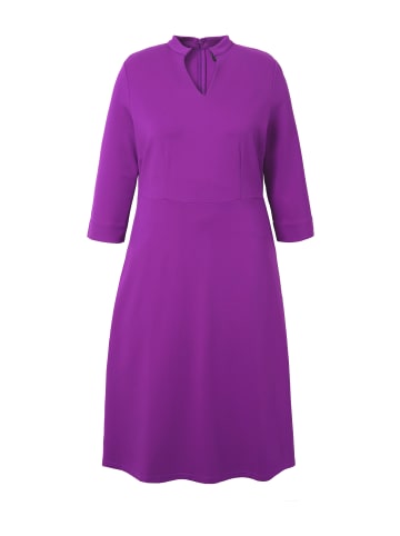Ulla Popken Jerseykleid in brombeere