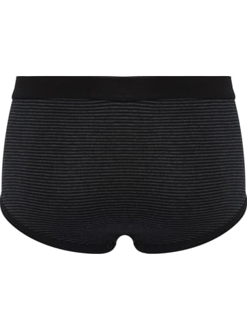 Con-ta Baumwolle, Feinripp Slip in schwarz