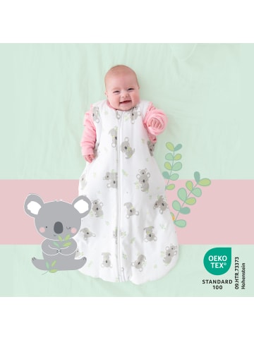 Schlummersack Babyschlafsack, 2.5 TOG in Rosa-Weiß