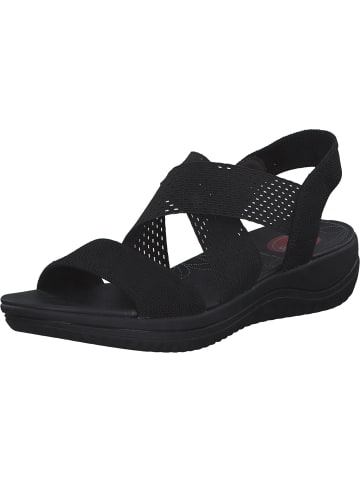 Jana Shoes Keilsandaletten in BLACK