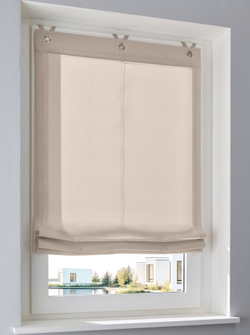 Heine Raffrollo in beige