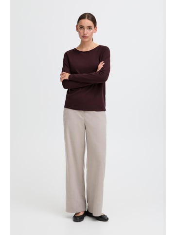 Oxmo Strickpullover OXKeana in Braun