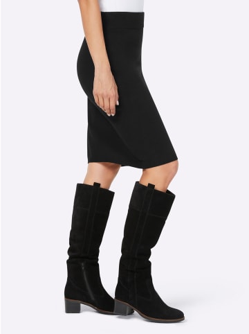 Heine Strickrock in schwarz