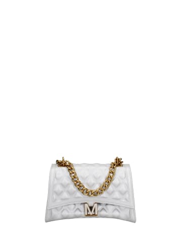 Marc Ellis Handtasche in LIGHT GRAY AND BRASS