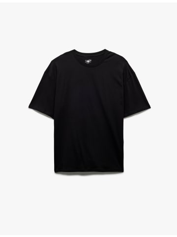 KOTON TSHIRT SS in Schwarz