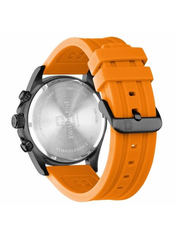 Swiss Alpine Military by Grovana Analoguhr für Herren in orange