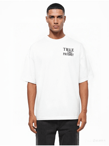 trueprodigy Oversize-Shirt Alex in Weiß