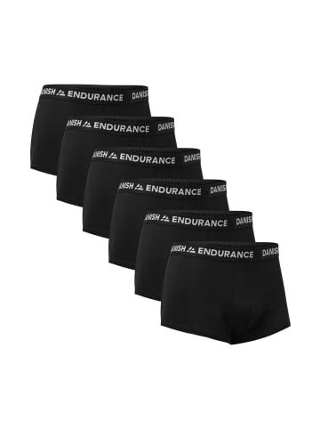 DANISH ENDURANCE Boxershorts Short Trunks in schwarz
