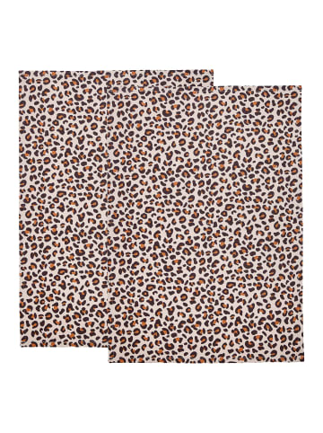 Butlers Küchentuch VEGAS STRIP 2er-Set Leo in Schwarz