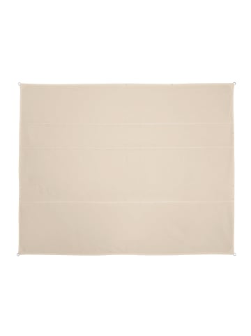 relaxdays Sonnensegel in Beige - (B)5 x (T)6 m