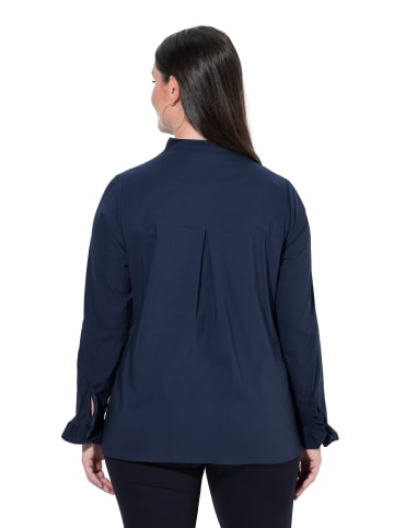 Ulla Popken Bluse in dunkles marine