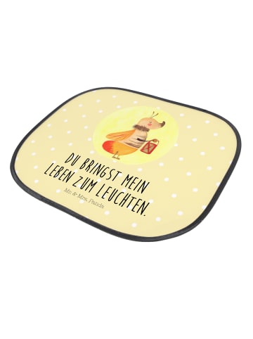 Mr. & Mrs. Panda pkw sonnenblende Glühwürmchen mit Spruch in Gelb Pastell