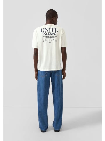 s.Oliver T-Shirt in 02D1_creme