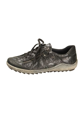 remonte Komfort Schnürschuhe in Schwarz