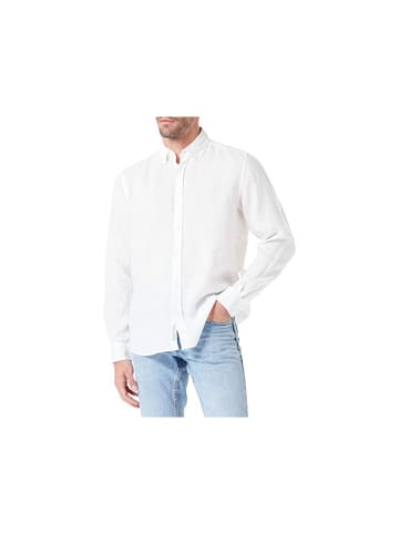 S. Oliver Langarm FreizeitHemd für Herren in weiß