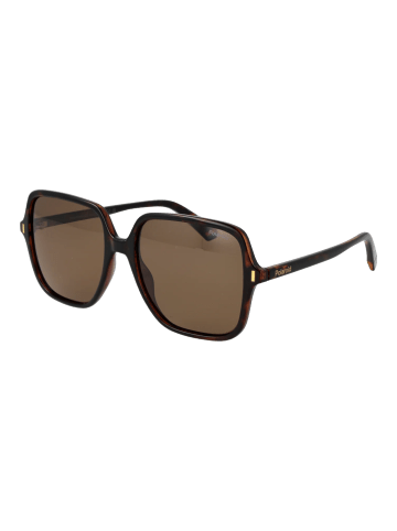 Polaroid Sonnenbrille Mono-Objektiv Braun