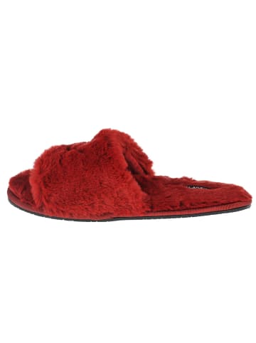 Calvin Klein Calvin Klein Slipper Sandal Fur in Dunkelrot