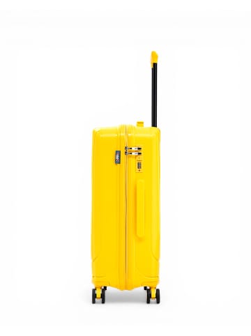 OBAGO 2 tlg. Kofferset GALINA in Gelb (64L/42L)